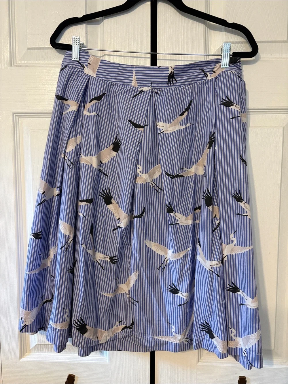 Who What Wear Striped Crane Skirt-20W - Picture 2 of 3